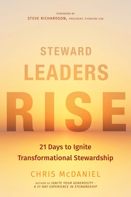 Cover of Steward Leaders Rise by Chris McDaniel